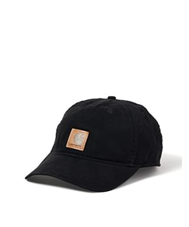 Carhartt Men's Canvas Cap One Size Black