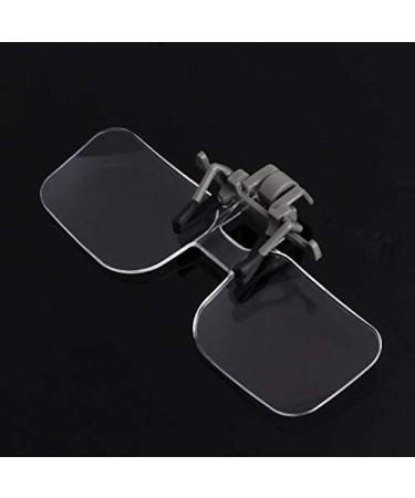 Magnifying 2X Glasses Style Magnifier Magnifying Glass with Clip for Reading G8TB Made in China - Buy Online on SooperMarket.com