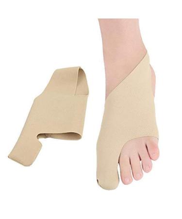 JHGCCL Elastic Splint Straightener Corrector Big Foot Bones Toe Separator Brace Hallux Valgus Orthosis Support Toe Straighteners for Bunions