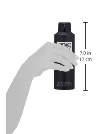 Kenneth Cole Vintage Black Body Spray for Men - 6.0 Fl. Oz - Buy Online on SooperMarket.com