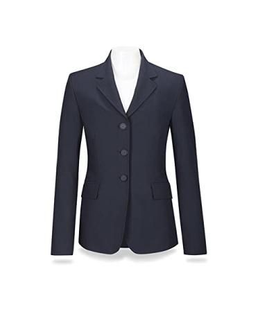 R.J. Classics Girls' Skylar JR Show Coat with 37.5, Size 14, Navy