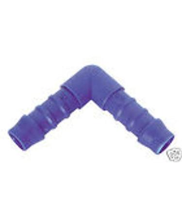 19mm 3/4" 90 DEGREE ELBOW TEFEN PLASTIC NYLON BARBED TUBING CONNECTOR FUEL WATER OIL RUBBER PIPE JOINER HOSE INLINE REPAIR