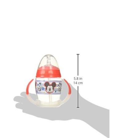 Disney Mickey Mouse 6 Piece Grow with Me Sippy Cup Set - Red - Buy Online on SooperMarket.com