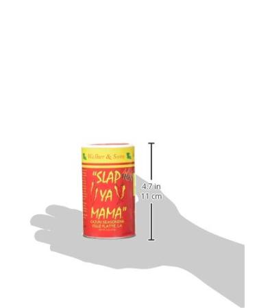 Slap Ya Mama Louisiana Style Cajun Seasoning Hot Blend - MSG-Free & Kosher - 8 oz Can (Pack of 3) - Buy Online on SooperMarket.com
