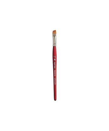 Princeton Velvetouch  Series 3950  Paint Brush for Acrylic  Oil and Watercolor  Angle Shader  1/4 Inch