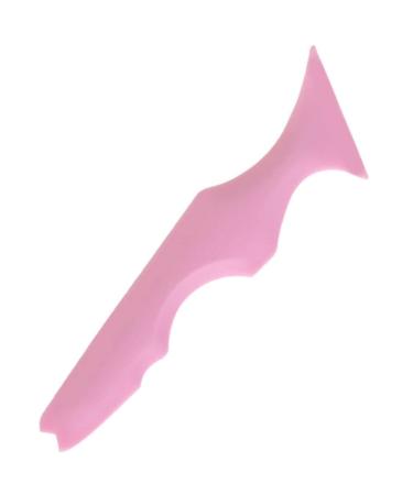 OSALADI Silicone Beauty Ruler Travel Stickers Eyeliner Stencils for Hooded Eyes Makeup Supply Protection Pink