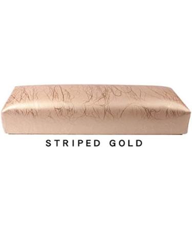 2Pcs Manicure Hand Pillow Pu Leather Hand Rest for Cushion Nail Pillow Hand Holder Armrest Rest Manicure Nail Art Accessories Tool - Silver & Gold - Buy Online on SooperMarket.com