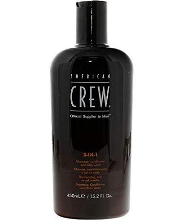 American Crew: 3-in-1 Shampoo Conditioner & Body Wash 15.2 oz (2 pack)
