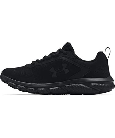 Under Armour Women's Charged Assert 9 Running Shoe 8 Black (002)/Black
