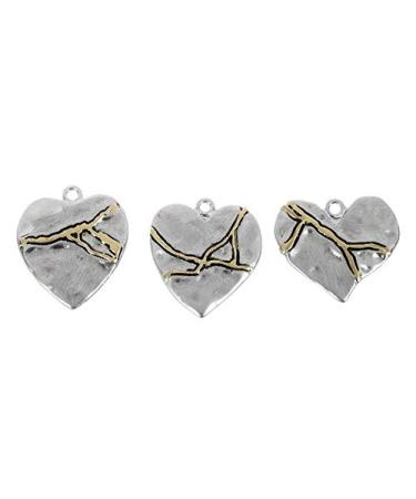 Ganz Perfectly Imperfect Broken Heart Charm Pocket Token with Story Card  Random Heart Will be Chosen  1 Token & Card