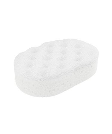 Meridiana Oblong Massage Bath Sponge - Luxurious Spa Experience | 1 Piece Pack for Relaxation & Exfoliation - Buy Online on SooperMarket.com