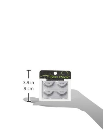 ARDELL Twin Pack Lashes 110 Black - Long Lasting False Eyelashes - Buy Online on SooperMarket.com