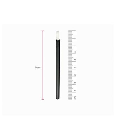 100 Pcs Disposable Makeup Lip Brushes - Soft Lipstick & Lip Gloss Applicators | Black Cosmetic Wands for Perfect Lips - Buy Online on SooperMarket.com