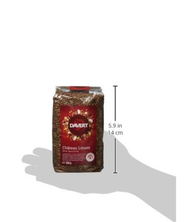 Davert Ch teau Lentils - Organic Pack of 2 (2 x 500g) | International Shipping Available - Buy Online on SooperMarket.com