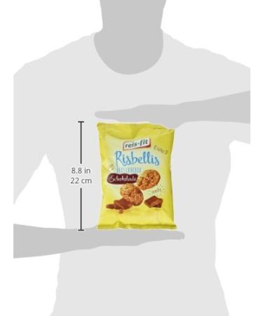 Reis-Fit Risbellis Chocolate Rice Crackers - Pack of 4 (4 x 40g) | Delicious & Gluten-Free Snack for International Shipping - Buy Online on SooperMarket.com