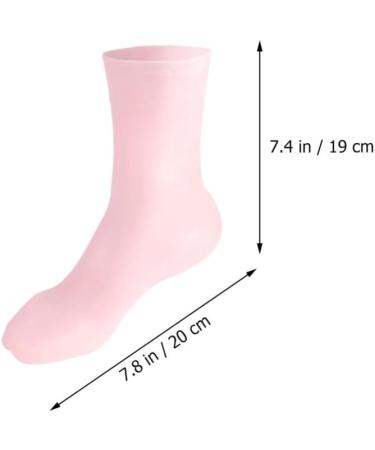 Fomiyes Moisturizing Socks - Spa Quality Foot Care for Cracked Heels | Beach & Wellness Socks for Men & Women | Elastic Comfort 20x10 cm - Buy Online on SooperMarket.com