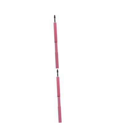 Didiseaon 2pcs Lipstick Brush Lip Applicator Wands Lip Brush Applicator Cosmetics Lip Brush Make up Applicators for Face Makeup Brush Tool Portable Travel Lip Gloss Brush Pink 9.3*1cmx2pcs Pinkx2pcs