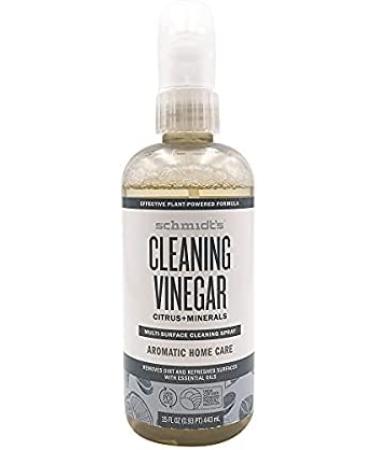 Schmidt's Deodorant Spray Vinegar Citrus Minerals 15oz - Multi-Surface Cleaner - Buy Online on SooperMarket.com