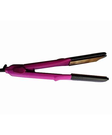 4 in 1 Hair Crimper & Wave Curler - Interchangeable Plates for Fluffy Styles | Purple Hair Styling Tool - Buy Online on SooperMarket.com