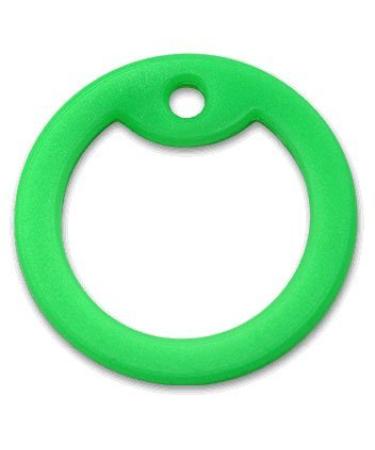 Silencer silencer for US dog tags and identification tags (green)