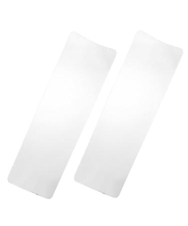 FRCOLOR 2pcs Transparent Hair Salon Highlighting Board Hair Dyeing Medicinal Board Highlighting Board Hair Foiling Board Coo Board Tool Hair Dye Paddle Pointed Tail Comb