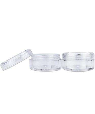 50 Clear 5g Acrylic Jars - BPA Free Cosmetic Containers for Makeup, Samples, and More - Buy Online on SooperMarket.com
