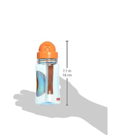 Skip Hop Toddler Dog Sippy Cup with Straw - Zoo Straw Bottle for Kids - Buy Online on SooperMarket.com