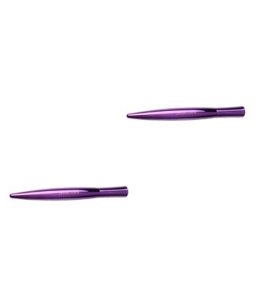 FOYTOKI 2pcs Eyeline Pencil Eye Liner Pencils Liquid Eyeliner Waterproof Eyeliner Pencil Purple