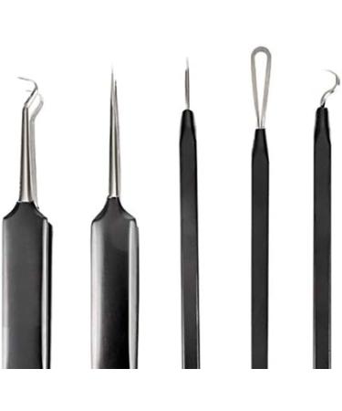 Pete & Pedro Acne & Blackhead Remover Tool Set - 5 Piece Pimple Popper Kit + Mirror | For Men & Women | Removes Whiteheads, Zits, Blackheads, Comedones | Seen on Shark Tank - Buy Online on SooperMarket.com