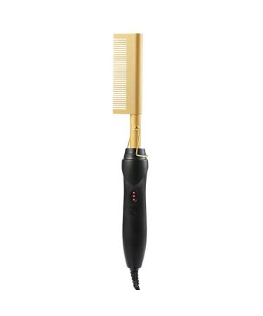 Hot Comb Electric Straight Comb Hair Curler Hair Straightener Curling Iron Hair Curler Comb Hair US Plug