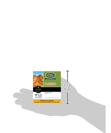 Green Mountain Pumpkin Spice K-Cup Pods 72 Count - Flavored Light Roast Coffee - Buy Online on SooperMarket.com