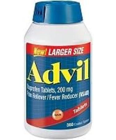 Advil Coated Tablets 200mg - 360 Count Pain Reliever | Fast Acting Relief - Buy Online on SooperMarket.com