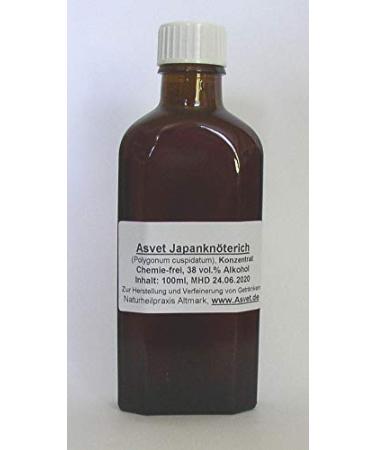 Asvet 100ml Japanese Knotweed Extract Bush Knotweed Japanese Knotweed Drops Tincture Hu Zhang
