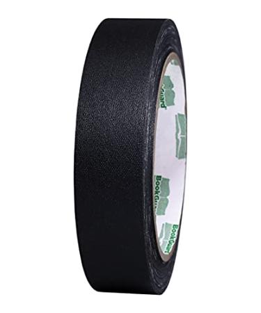 BookGuard 1 Inch Premium Bookbinding Repair Cloth Tape, 15 Yard Roll Black