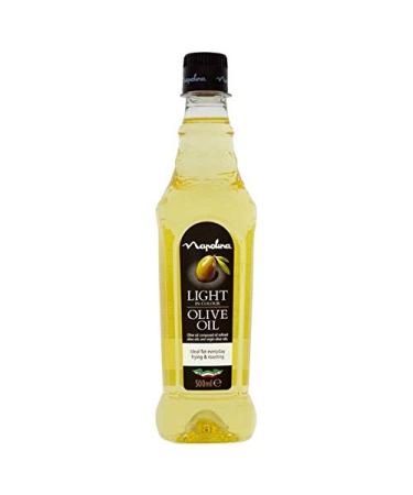 2X Napolina Light Olive Oil 500ml