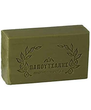 Olive Oil Soap Papoutsanis 12pcs x 125g - Pure & Natural Cleansing Bar Bundle - Buy Online on SooperMarket.com