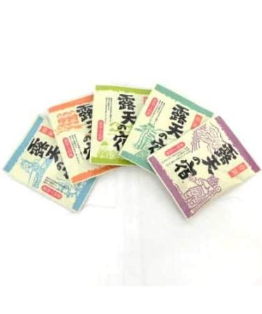 Japanese Onsen Hotspring Bath Salt - 5 Springs Selection (20 bags) - Buy Online on SooperMarket.com