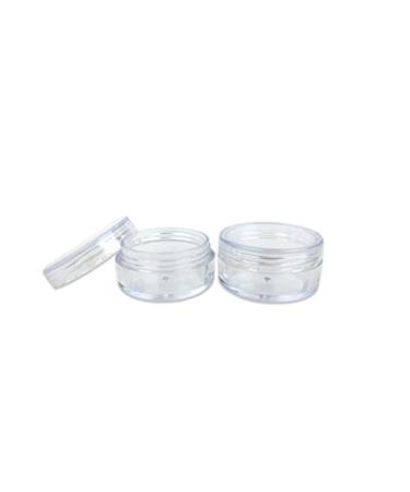 Beauticom 10G/10ML Clear Jars - 300 Pack Screw Cap Lids for Jewelry Paints & Craft Supplies - BPA Free - International Shipping - Buy Online on SooperMarket.com