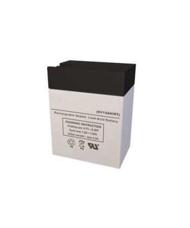 Eagle Picher CF-6V14 6 Volt 14 AmpH SLA Replacement Battery with FP Terminal