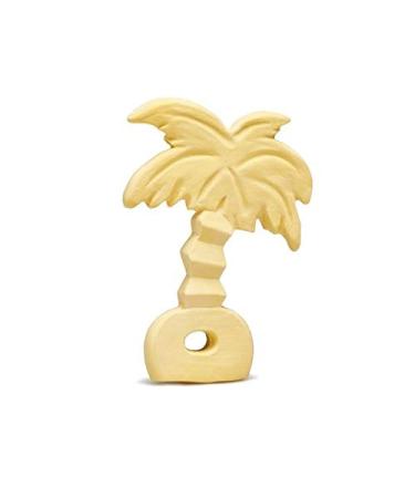 Lanco 100% Natural Rubber Teething Ring Palm - Yellow 200g | Safe Eco-Friendly International Shipping - Buy Online on SooperMarket.com