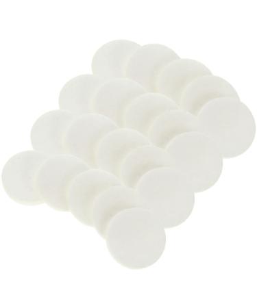 Healvian Cotton Diffuser Pad 100Pcs Aroma Pads Aromatherapy Car Diffusers Pad Essential Oil Unscented Refill Replacement Humidifier Pad for Humidifier Essential Oil Essential Oil Refill Pads