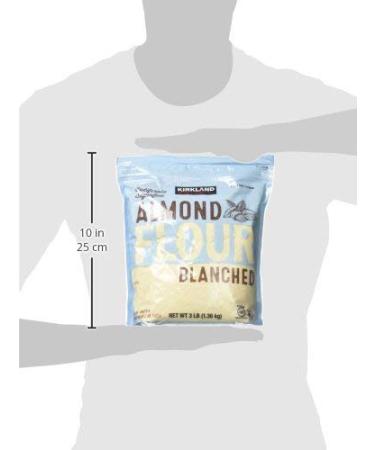 Kirkland Signature Almond Flour Blanched Superfine - 3 lbs (1.36 kg) Pack of 1 - California Grown - Buy Online on SooperMarket.com