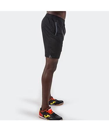 Shop Joma Sports Bermuda Tennis Shorts - Miami XL Black | International Shipping Available - Buy Online on SooperMarket.com