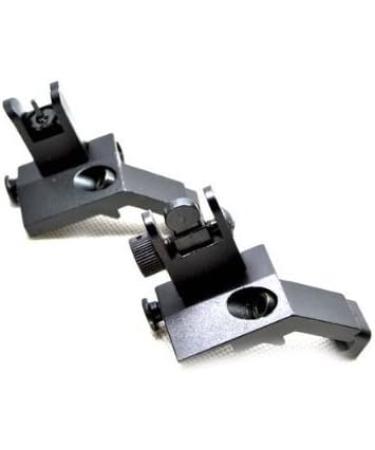 Buy FIRECLUB 2017 AR15 45 Flip Up Backup Iron Sights - Front & Rear Rapid Transition for AR-15 | International Shipping Available - Buy Online on SooperMarket.com