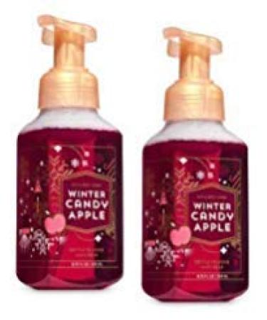 Bath and Body Works 2 Winter Candy Apple Gentle Foaming Hand Soap. 8.75 Oz. Apple 8.75 Ounce (Pack of 2)