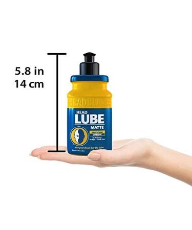 HeadBlade HeadLube Matte Moisturizer Lotion 5 oz for Men (3 Pack) - Shiny & Grease-Free Matte Finish - Buy Online on SooperMarket.com