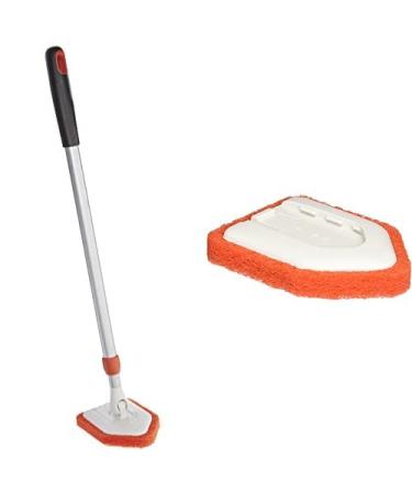 OXO Good Grips Extendable Tub and Tile Scrubber with OXO Good Grips Tub and Tile Scrubber Refill