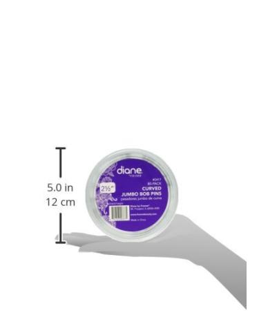 Diane D417 Curved Jumbo Pin in Black - Hair Styling Essential - Buy Online on SooperMarket.com