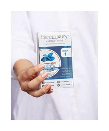 Morgan Taylor BareLuxury 4-Step Hand and Foot Spa Kit - Pedicure & Manicure Set - Seaberry & Green Tea Self Care - Buy Online on SooperMarket.com