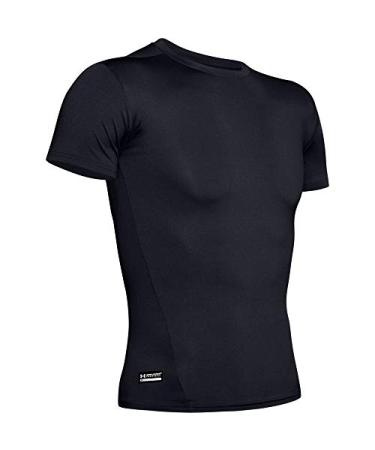 Under Armour Men's HeatGear Tactical Compression Short-Sleeve T-Shirt Black (001)/Clear Medium